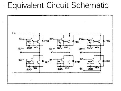 6DI150A-060 block diagram