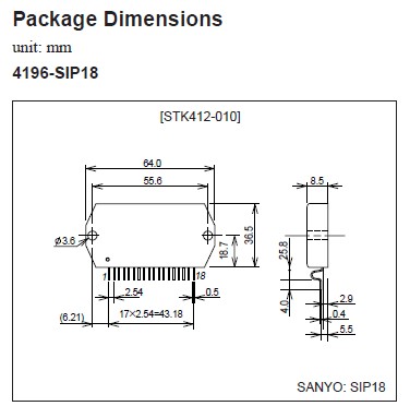 STK412-150 block diagram