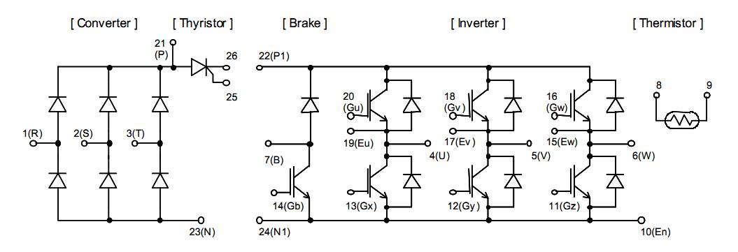 7MBR35SD120-50 block diagram