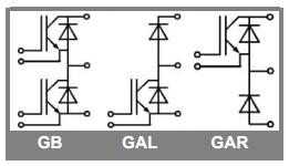 SKM300GB125D block diagram