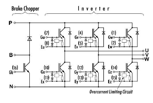 7MBI40N120 block diagram