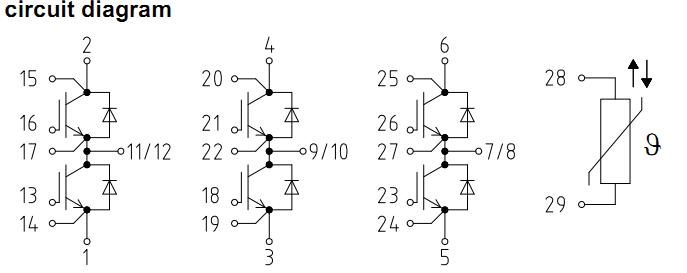 FS450R17KE3 block diagram