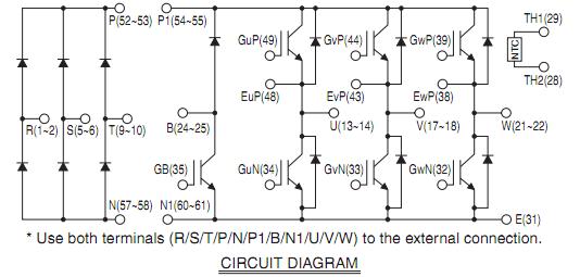 CM35MXB2-24A block diagram