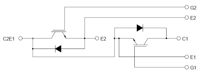 CM300DY-12E block diagram