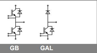 SKM600GAL123D block diagram