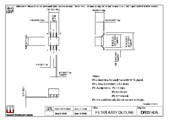  DB05A pin connection