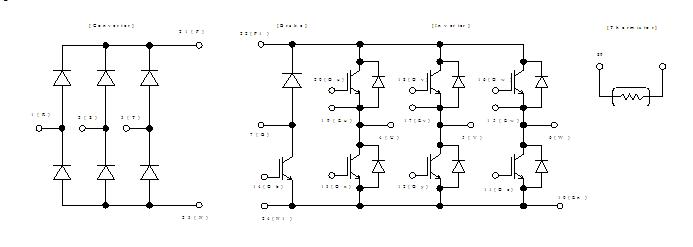 7MBR25SA120-60 block diagram