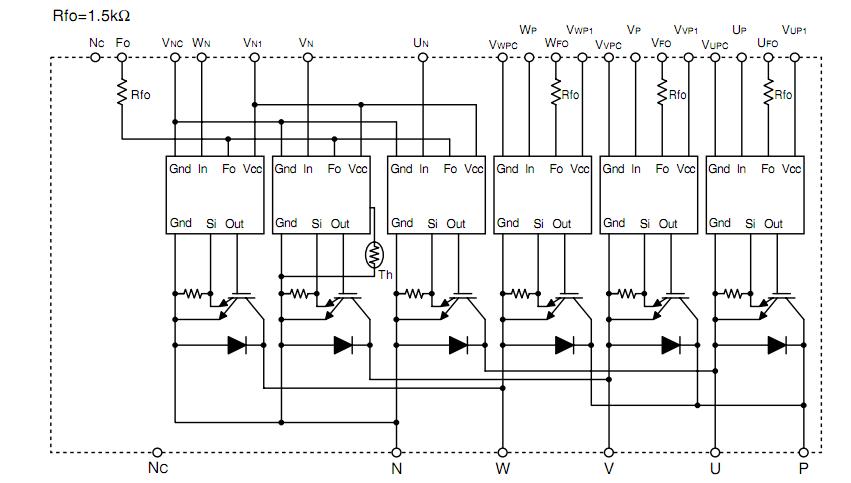 PM300CSA0605 block diagram