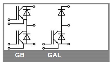 SKM300GAL128D block diagram