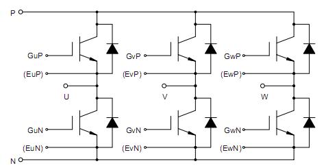 CM15TDTF-24E block diagram