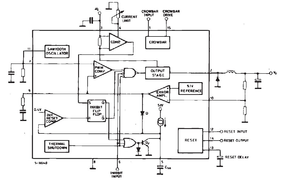 L296 pin connection