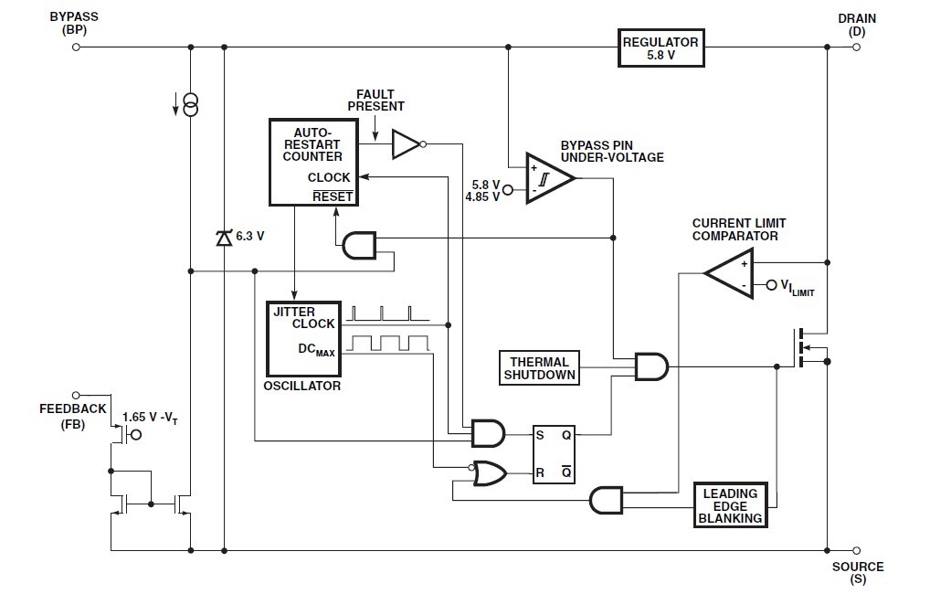 LNK304GN pin connection