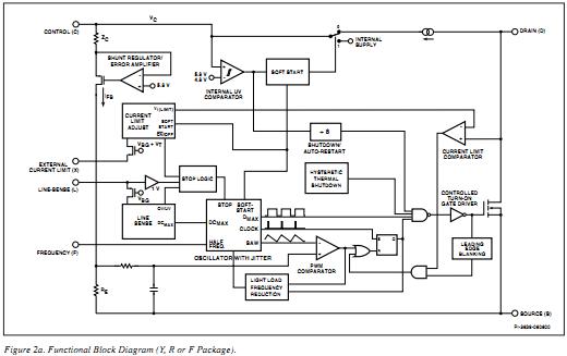 TOP246R pin connection