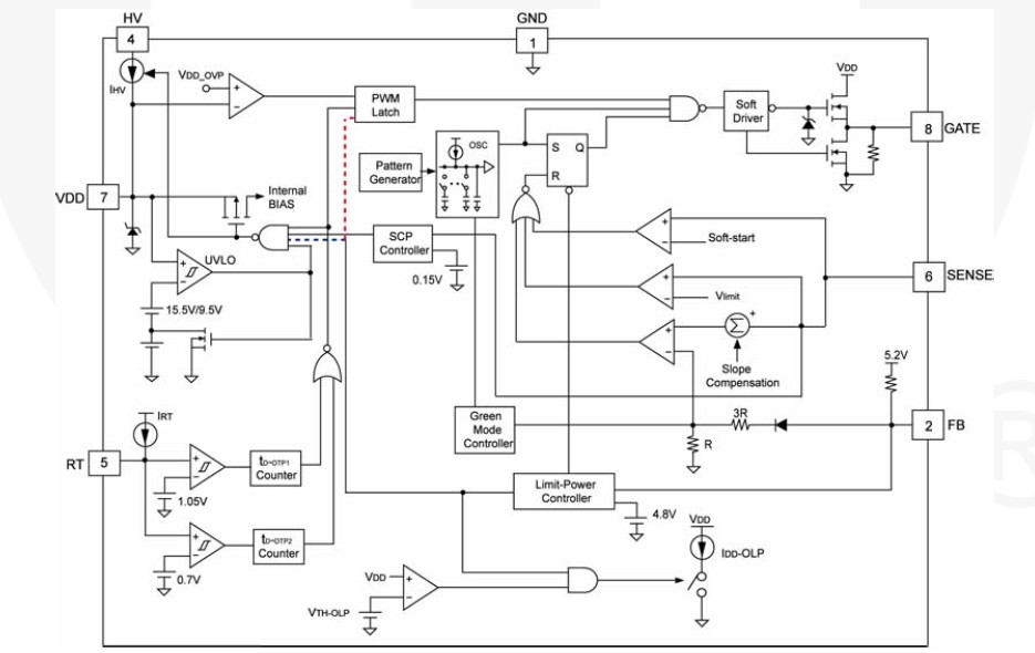 SG6742MRSY pin connection