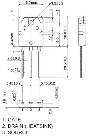 K3878 dimension