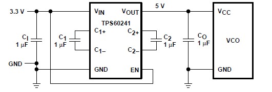 TPS60241DGKR pin connection