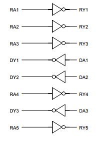 HT6571 pin connection