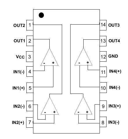 LM339AN pin connection