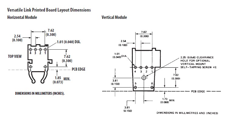 HFBR-1522Z pin connection