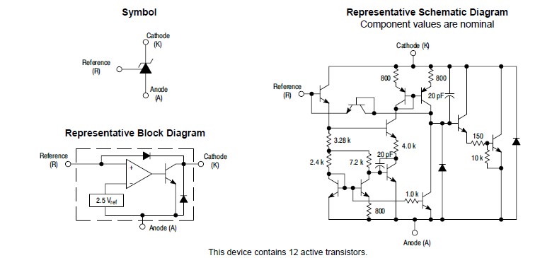 TL431BIDR2G pin connection