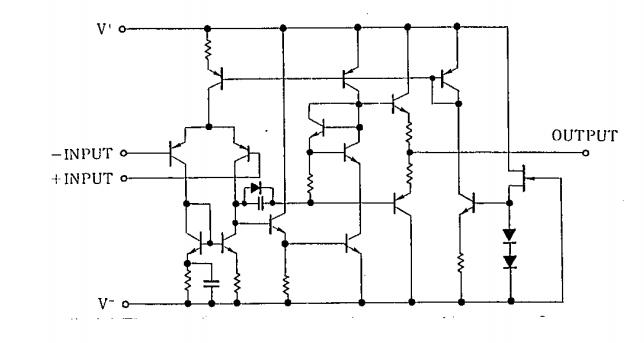 NJM4580M block diagram