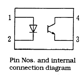 PC817X3NIP06 pin connection