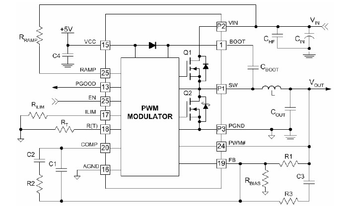 FAN2106EMPX pin connection