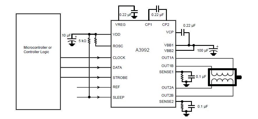 A3992SB-T pin connection