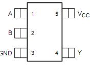 SN74AHC1G08DCKR Circuit