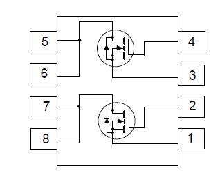 fds6912a pin connection