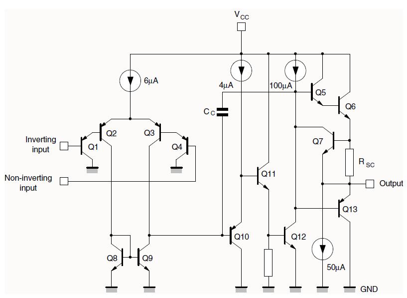 LM258DT block diagram