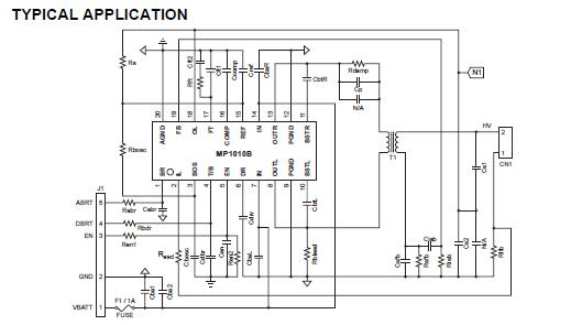 MP1010BEF block diagram