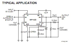 MP1423DN block diagram