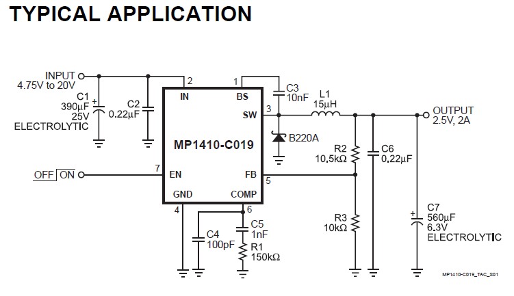 MP1411DN block diagram