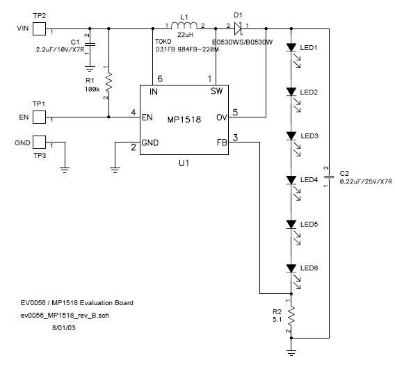 MP1518DJ block diagram