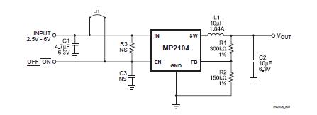 MP2104DJ block diagram