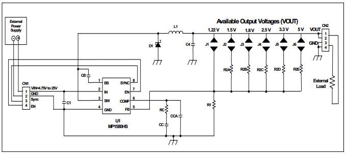 MP1582EN block diagram