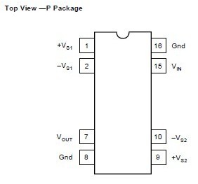 ISO124P(DIP) block diagram