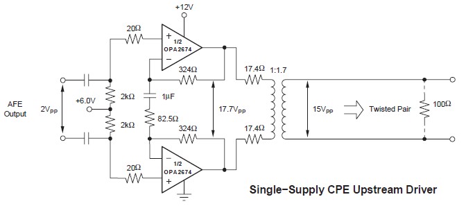 OPA2674I-14DR block diagram