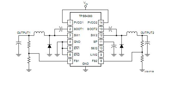 TPS54386PWPR block diagram