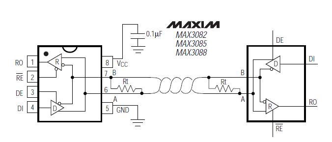 MAX3082ESA block diagram