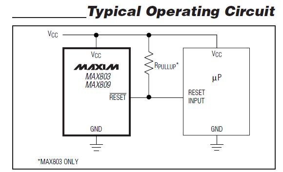 MAX809LEUR block diagram