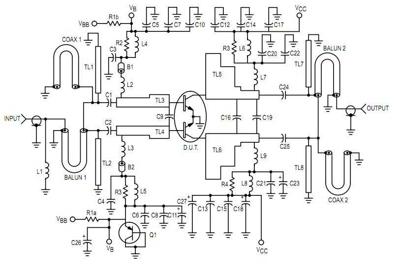 MRF899 test circuit