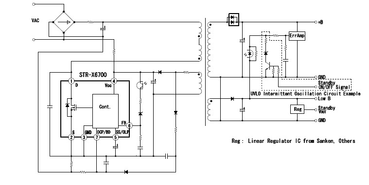 STR-X6768 block diagram