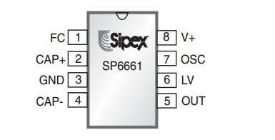 SP6661EU pinout