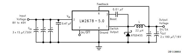 LM2678 block diagram