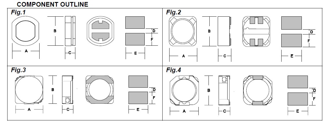 CDRH6D28-100NC pin connection