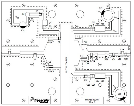 MRF8S9200N pin connection