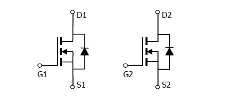 AO9926 pin connection