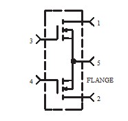 mrf166w pin connection